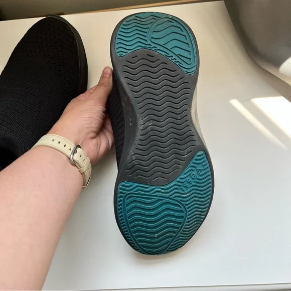 Vessi Black Knit Women's Athletic Shoes - Picture 7 of 15